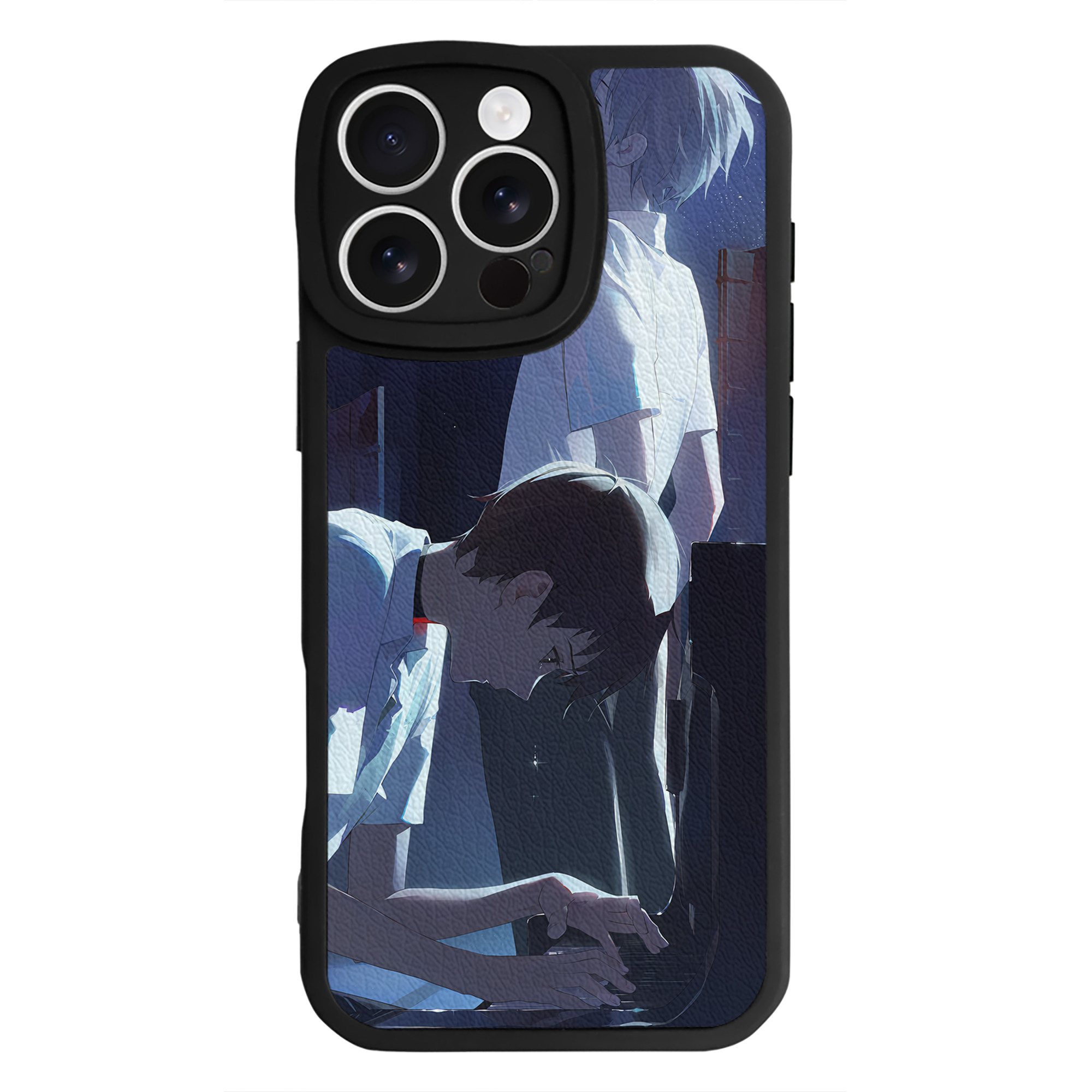 （画像用） EVA 新世紀エヴァンゲリオン 【iPhone 16シリーズ対応】シリコンスマホケース（レザー調） 材質：シリコン